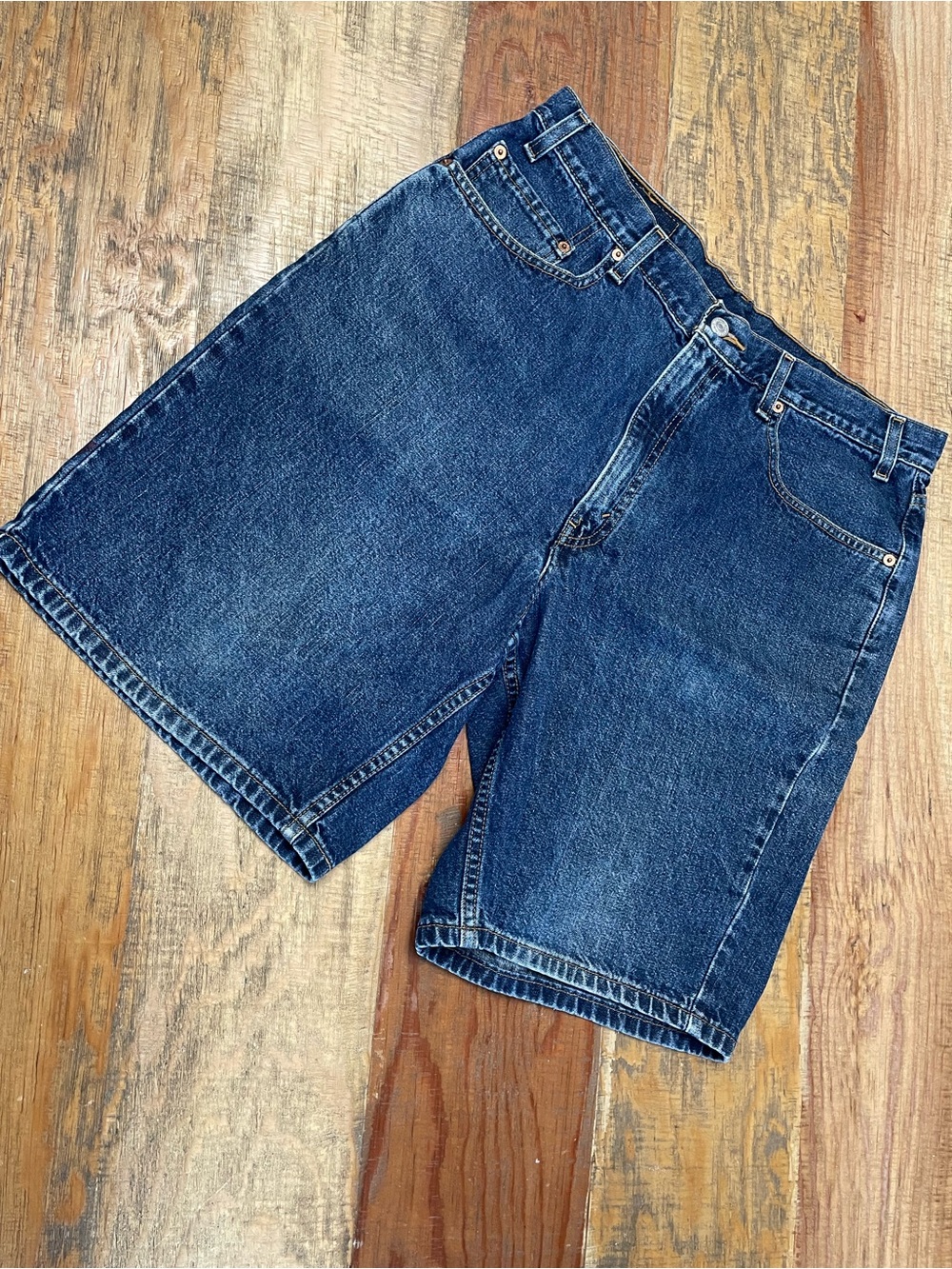 Vintage Levi's 550 Mens 38 Relaxed Baggy Jorts Y2K Denim Shorts